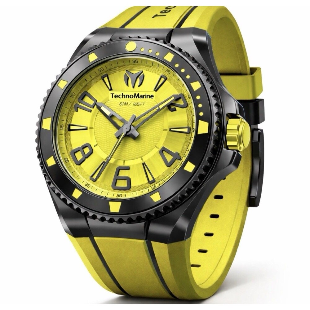 TechnoMarine Racing Legends Men's Watch - 44mm. Yellow